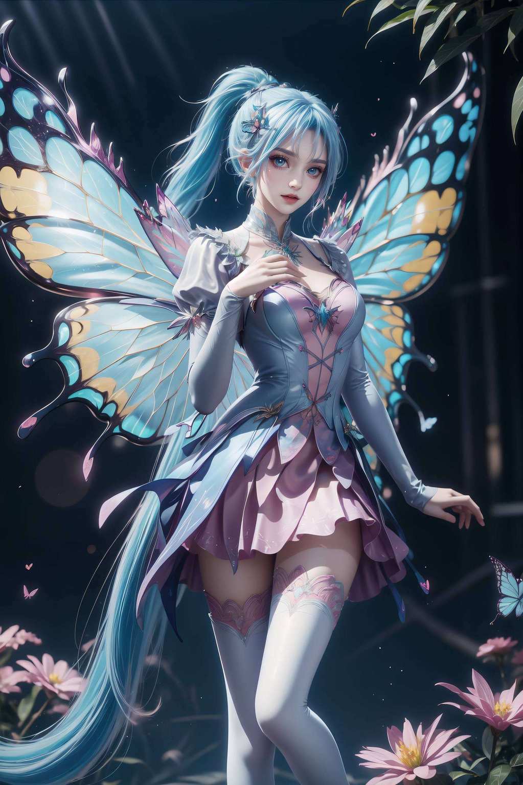 国漫女神之姿翩翩起舞