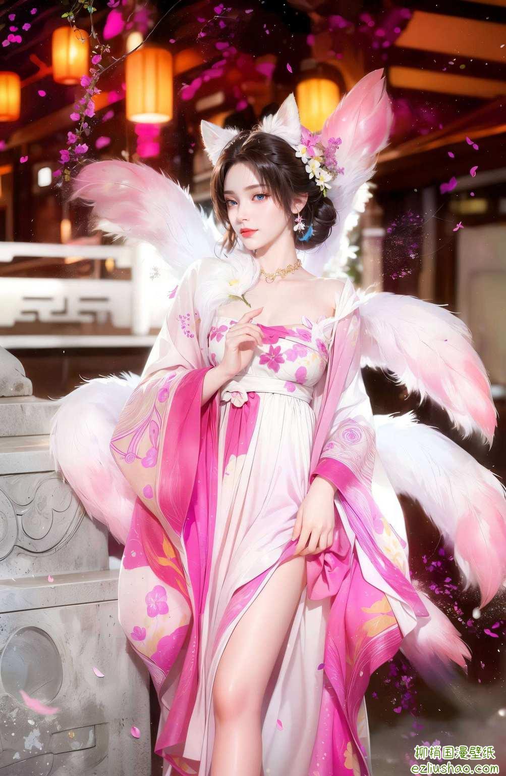 美女图中藏翩翩舞姿