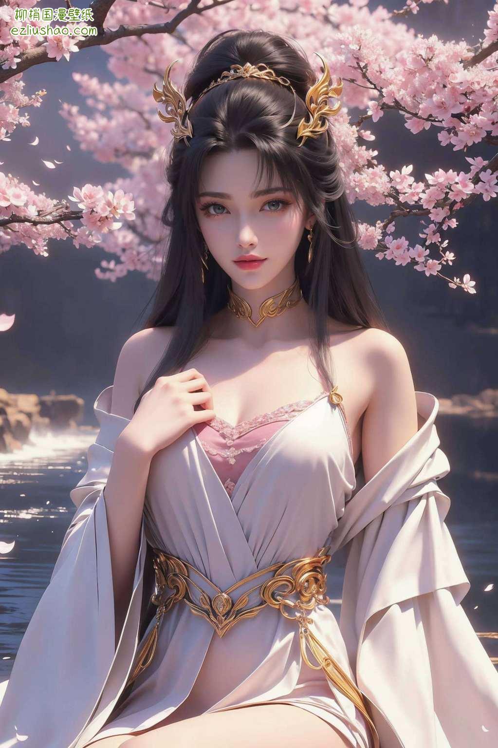 不仅美得冒泡说她是个小捣蛋鬼吧