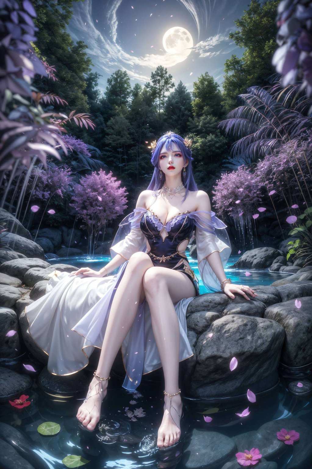 百炼成神的天穹图片壁纸里她们或婉约如水