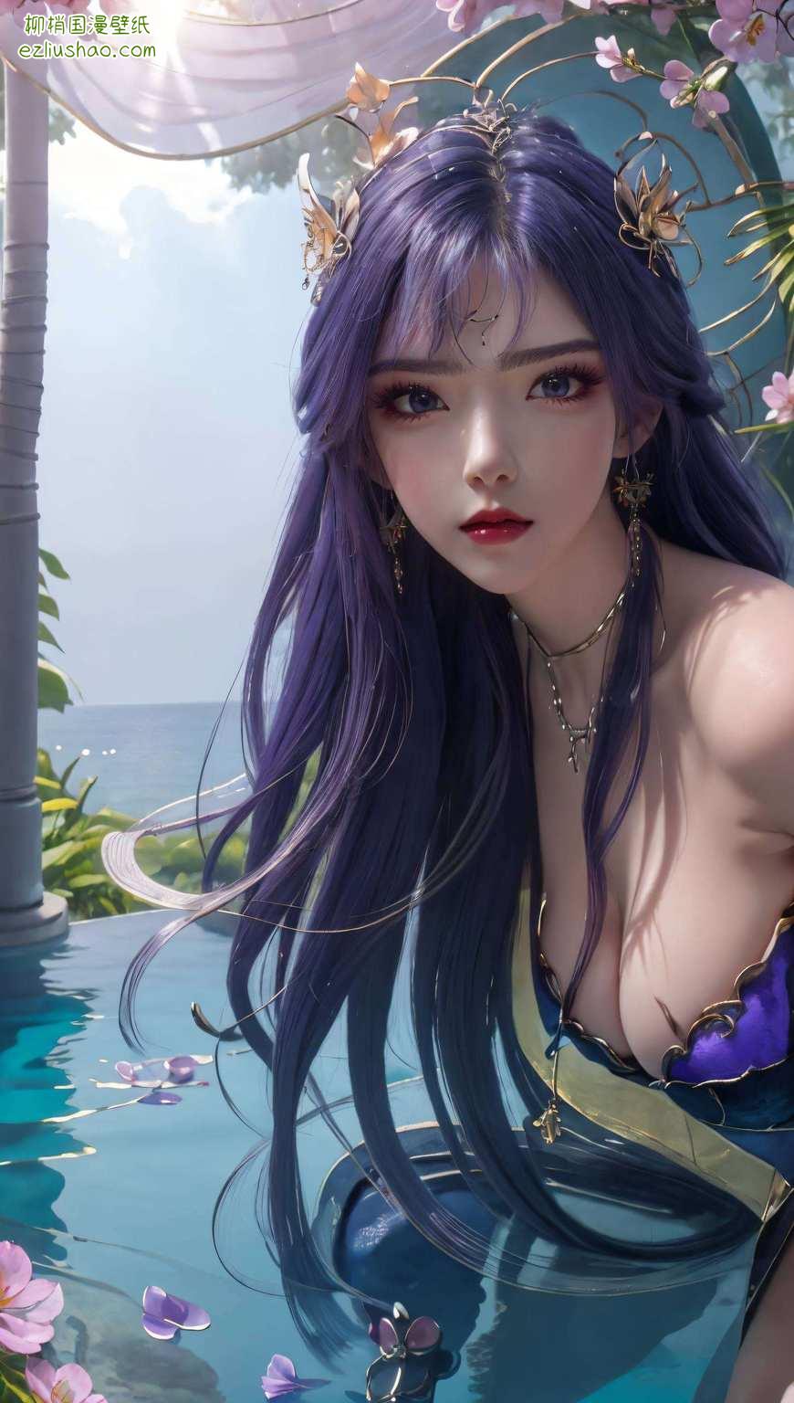 国漫女神与动漫美女争奇斗艳为你的手机增添一份独特的韵味吧！