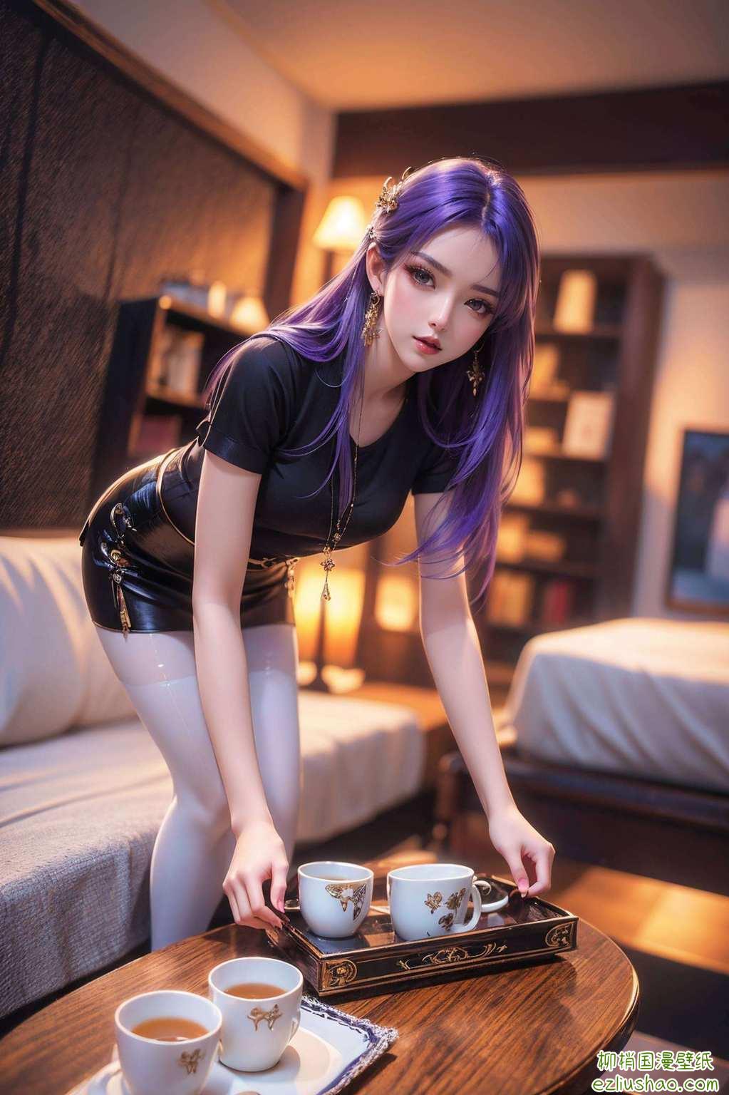 这壁纸里的角色可是各个美若天仙保准你们爱不释手！这可是一款汇聚了天穹壁纸、百炼成神壁纸以及我国国漫精华的壁纸哦！什么？你问我有没有国漫女神和动漫美女？那还用说