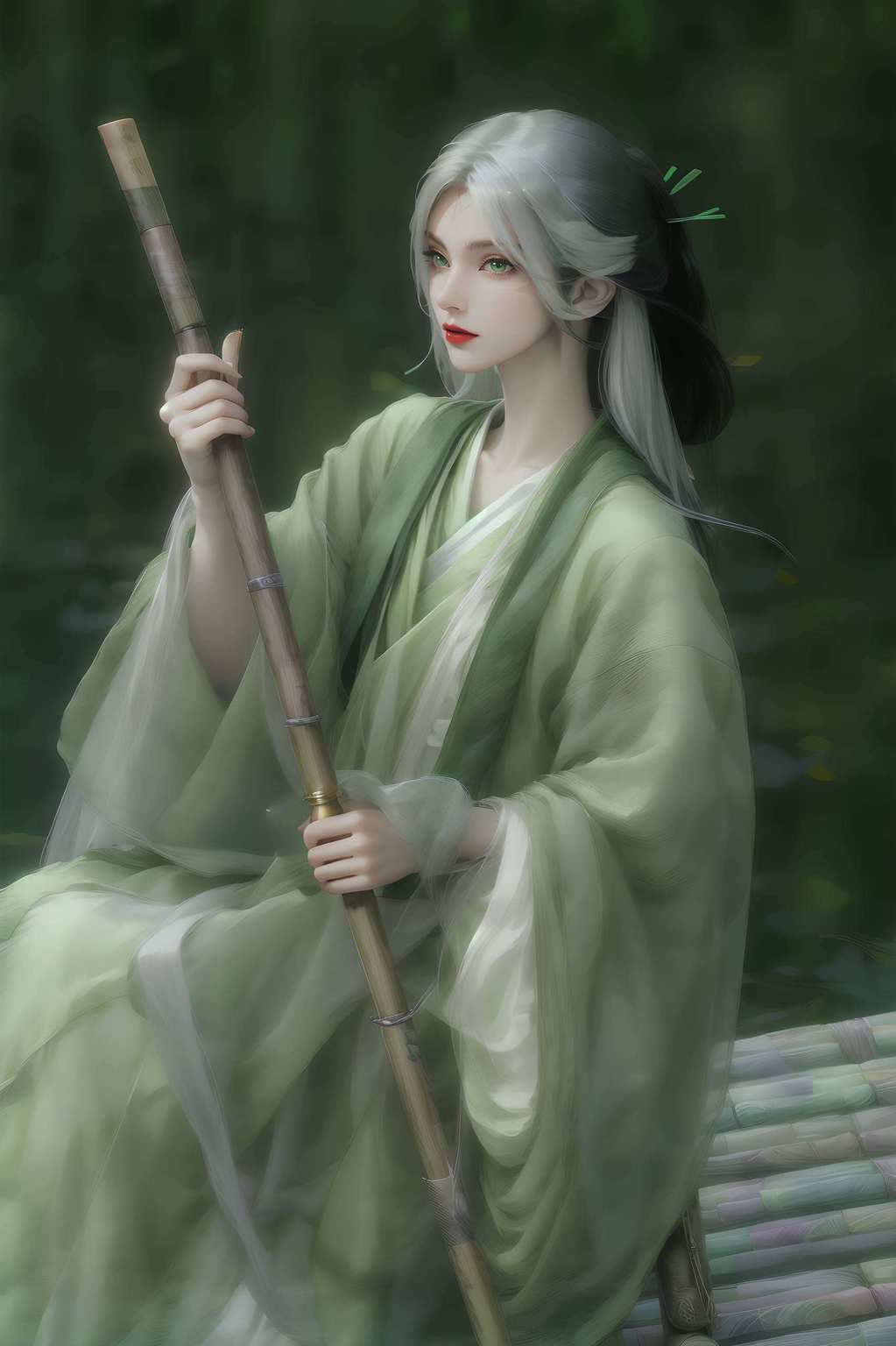 动漫美女齐聚一堂玄幻世界的美感