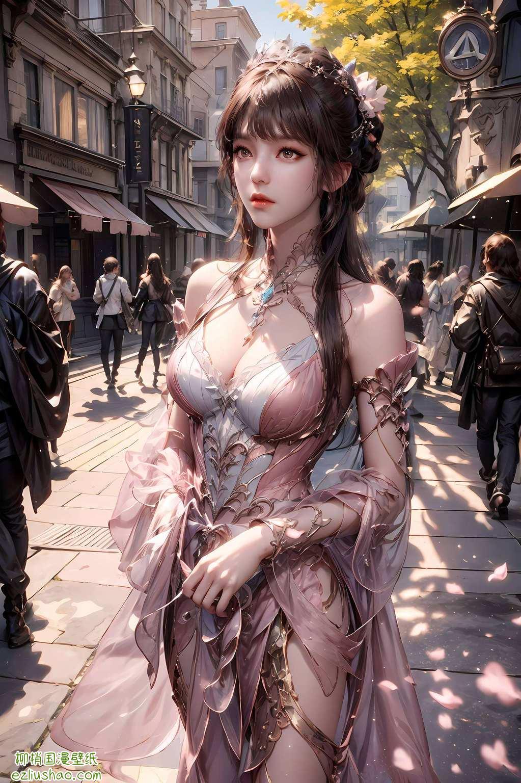 这位国漫女神就像是玄幻世界里的一抹亮色