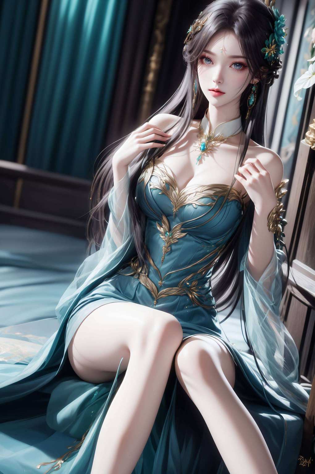 远歌萧薰儿成了无数动漫迷的桌面女神