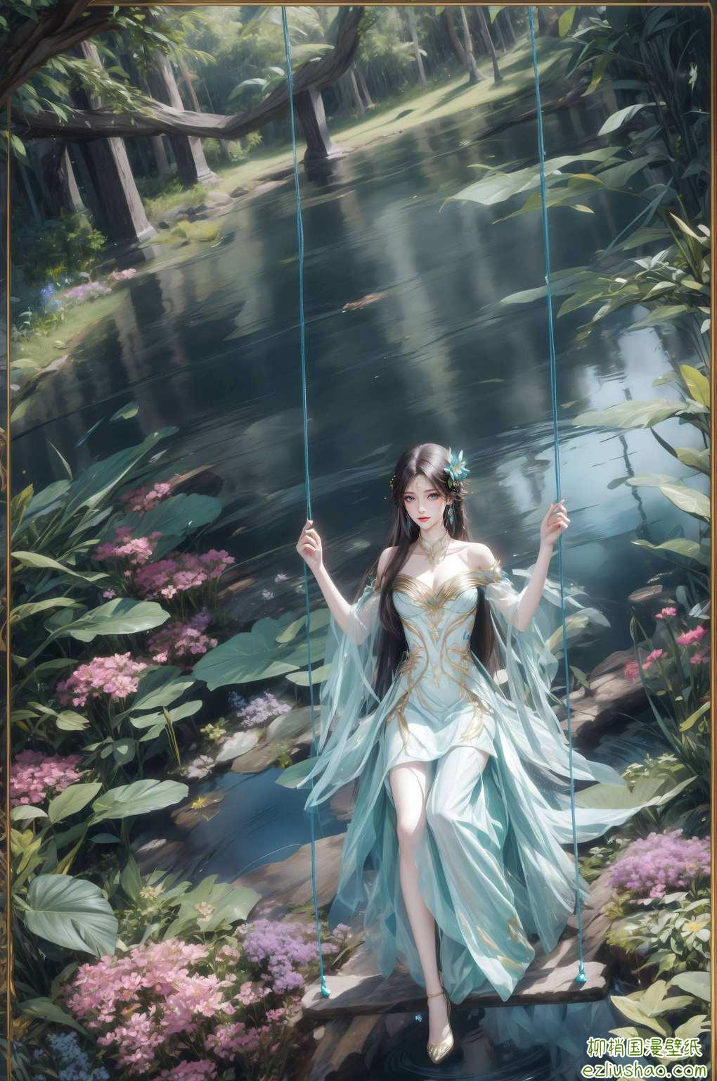 每一次舞动都是壁纸界的绝美风景舞姿翩跹