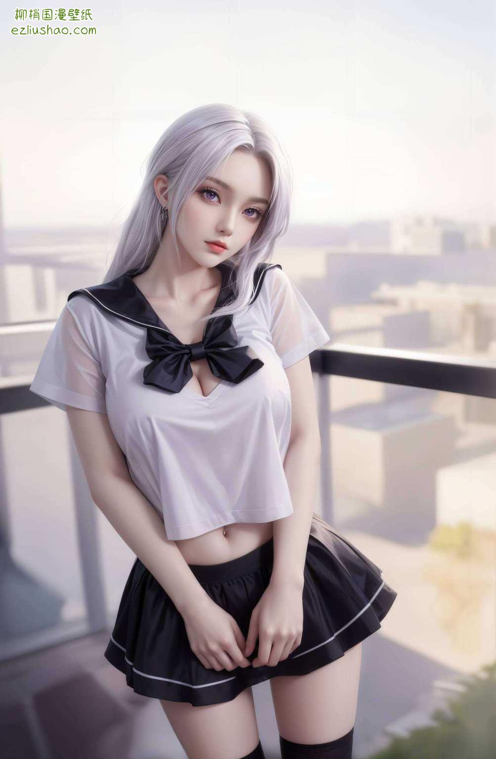 让你的电脑桌面瞬间变身玄幻世界国漫女神的韵味