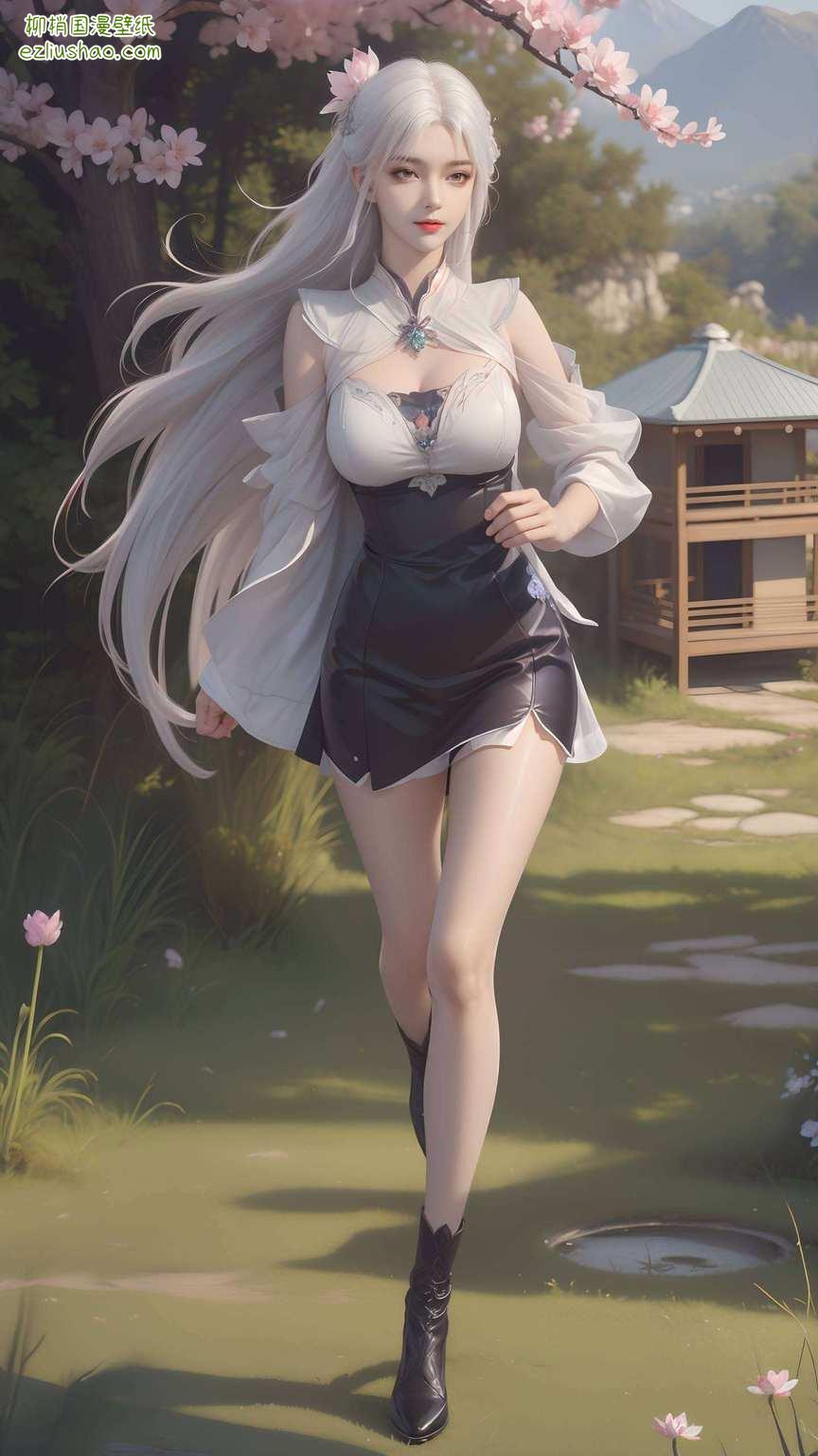 动漫美女的魅力在此绽放如青龙般灵动