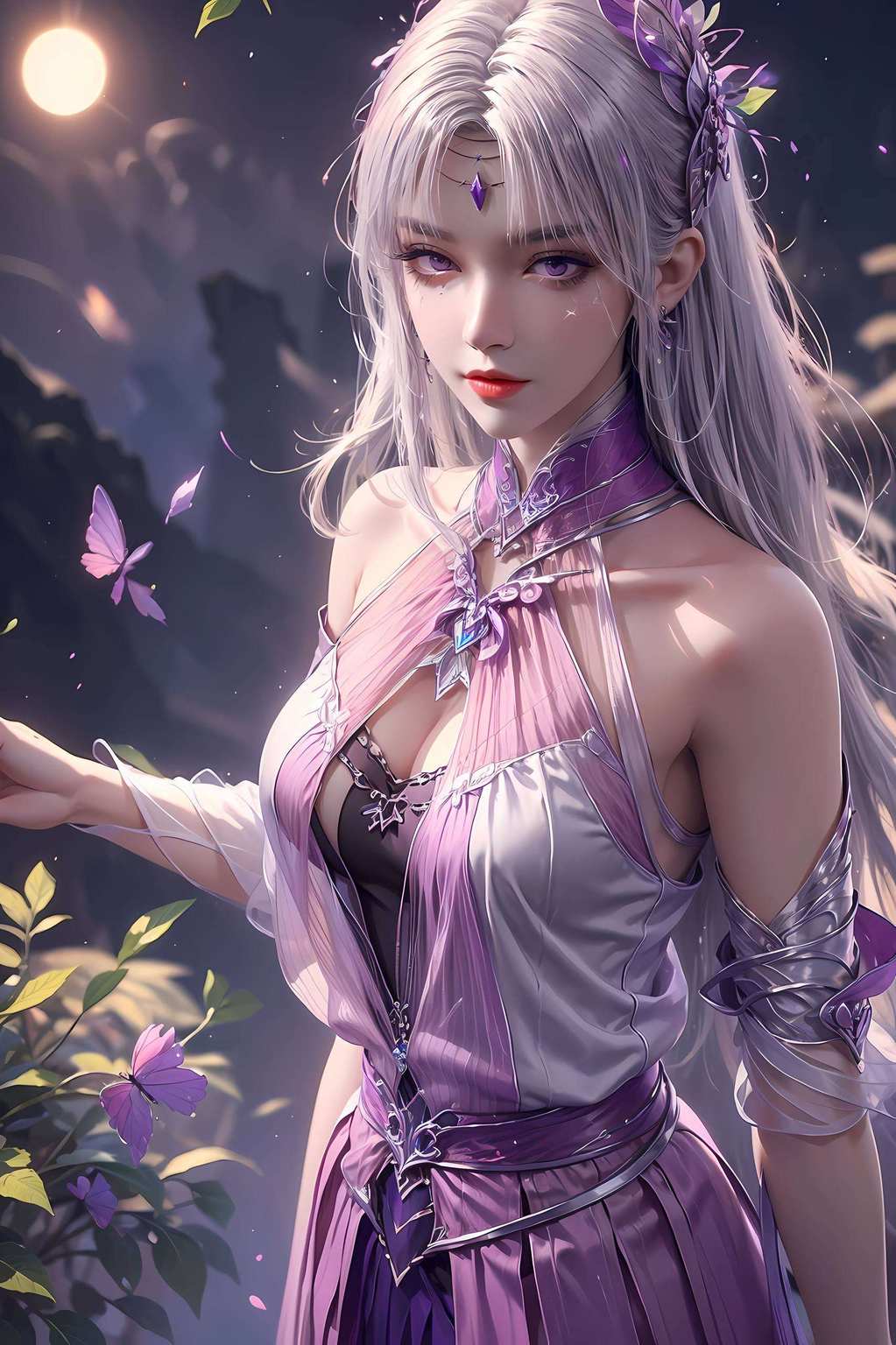 保证让你的屏幕也跟着美颜起来哦！快来看看这位国漫女神如何让厄难毒体都变得美美哒！嘻嘻