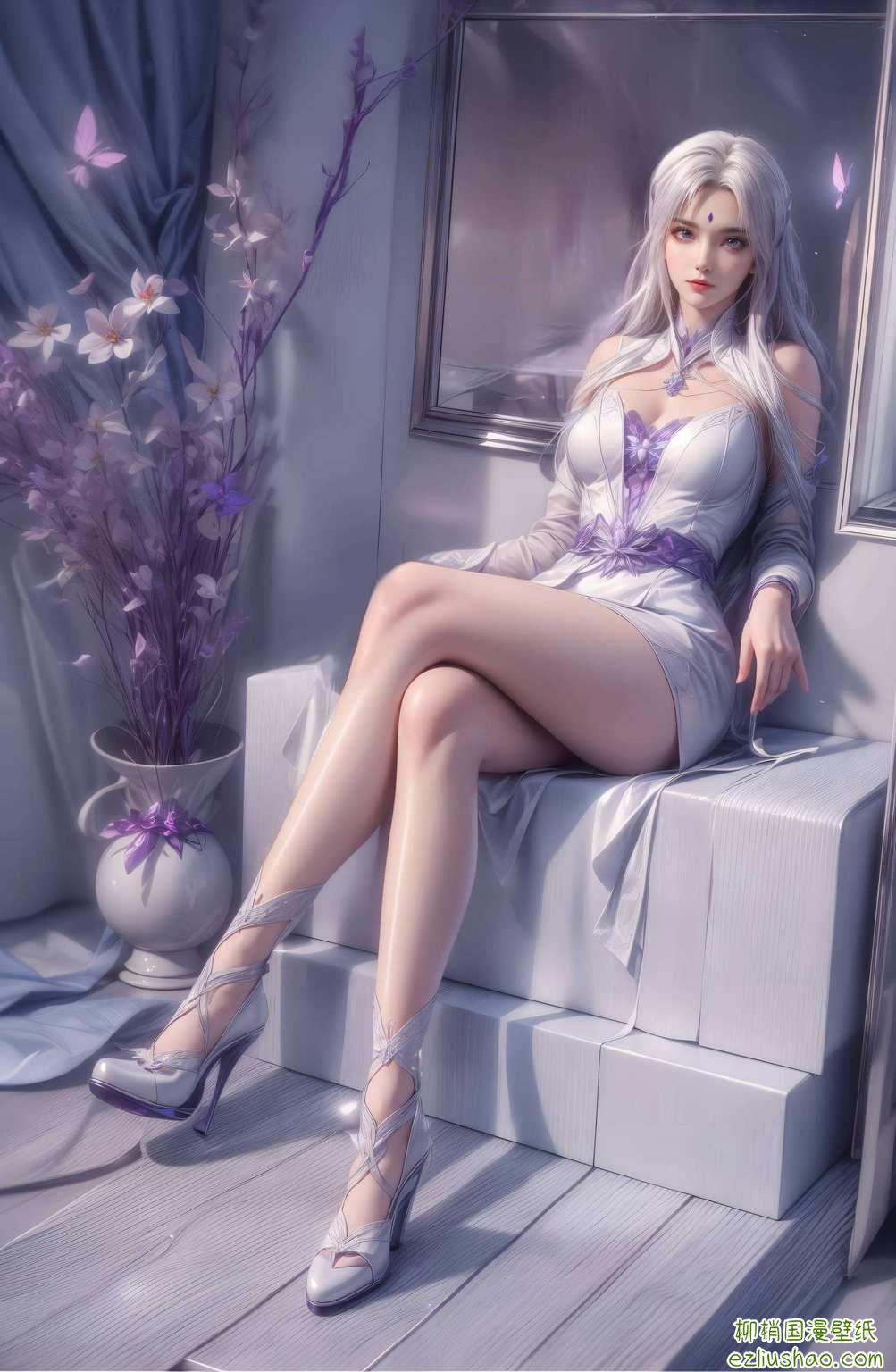 她们不仅是动漫美女让你的手机壁纸也变得不同凡响！快来收藏吧！