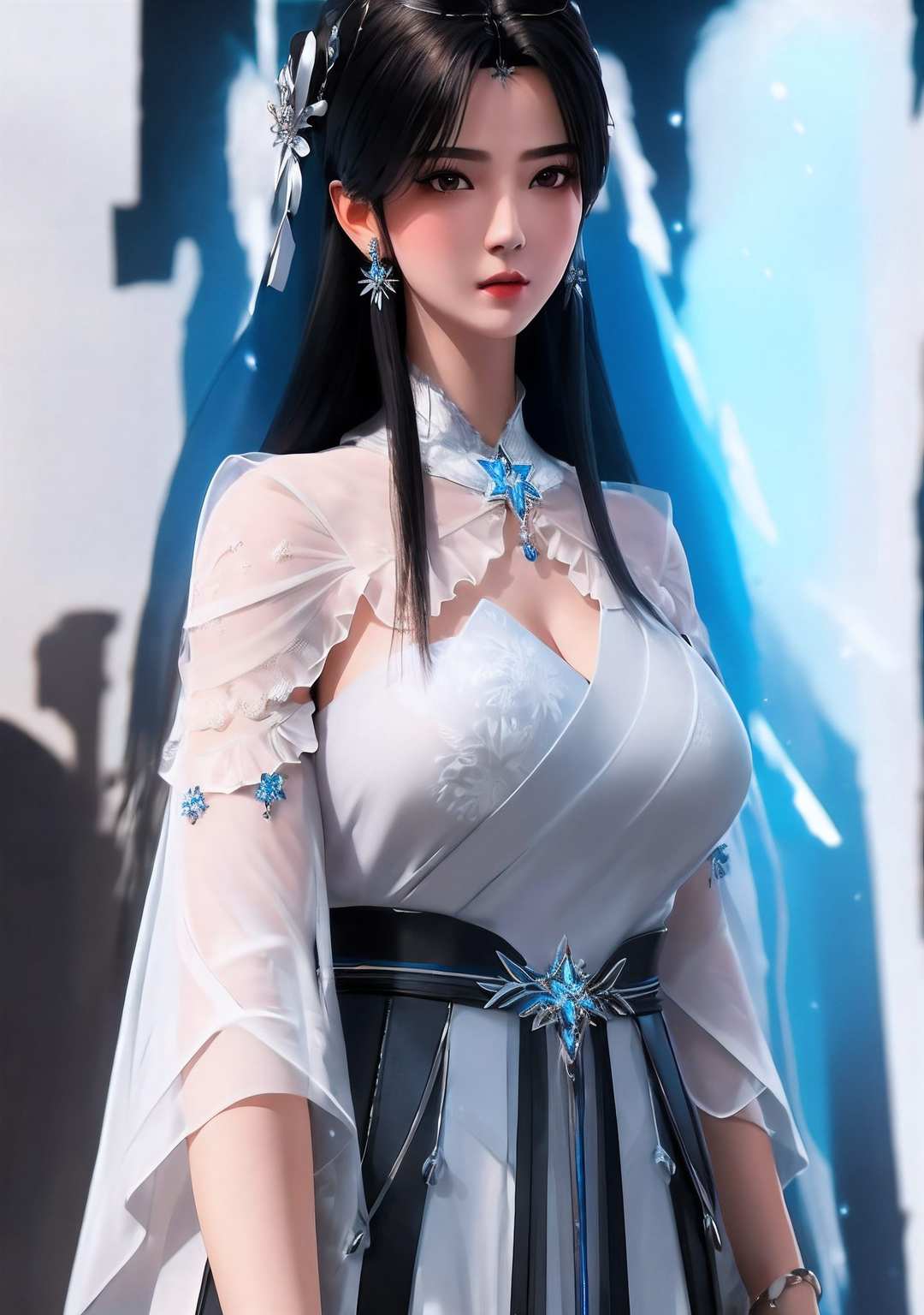 如同夜空中最亮的星更有着一股不羁的玄幻气质