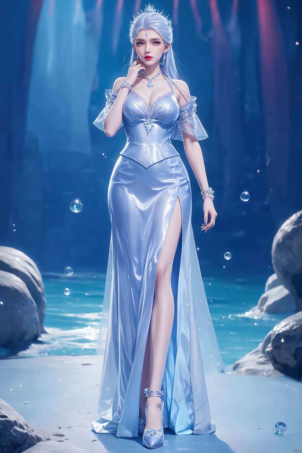 碧落黄泉雪女翩翩