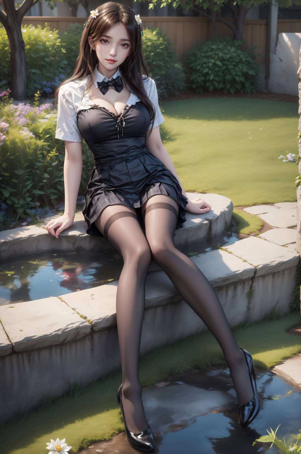 壁纸飘香美女翩翩