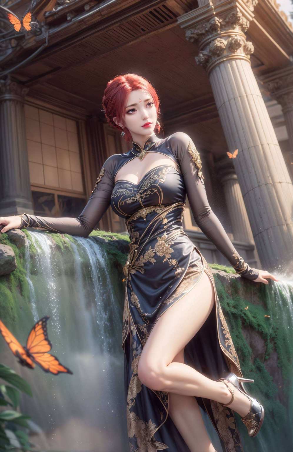 美艳如仙苍穹之下