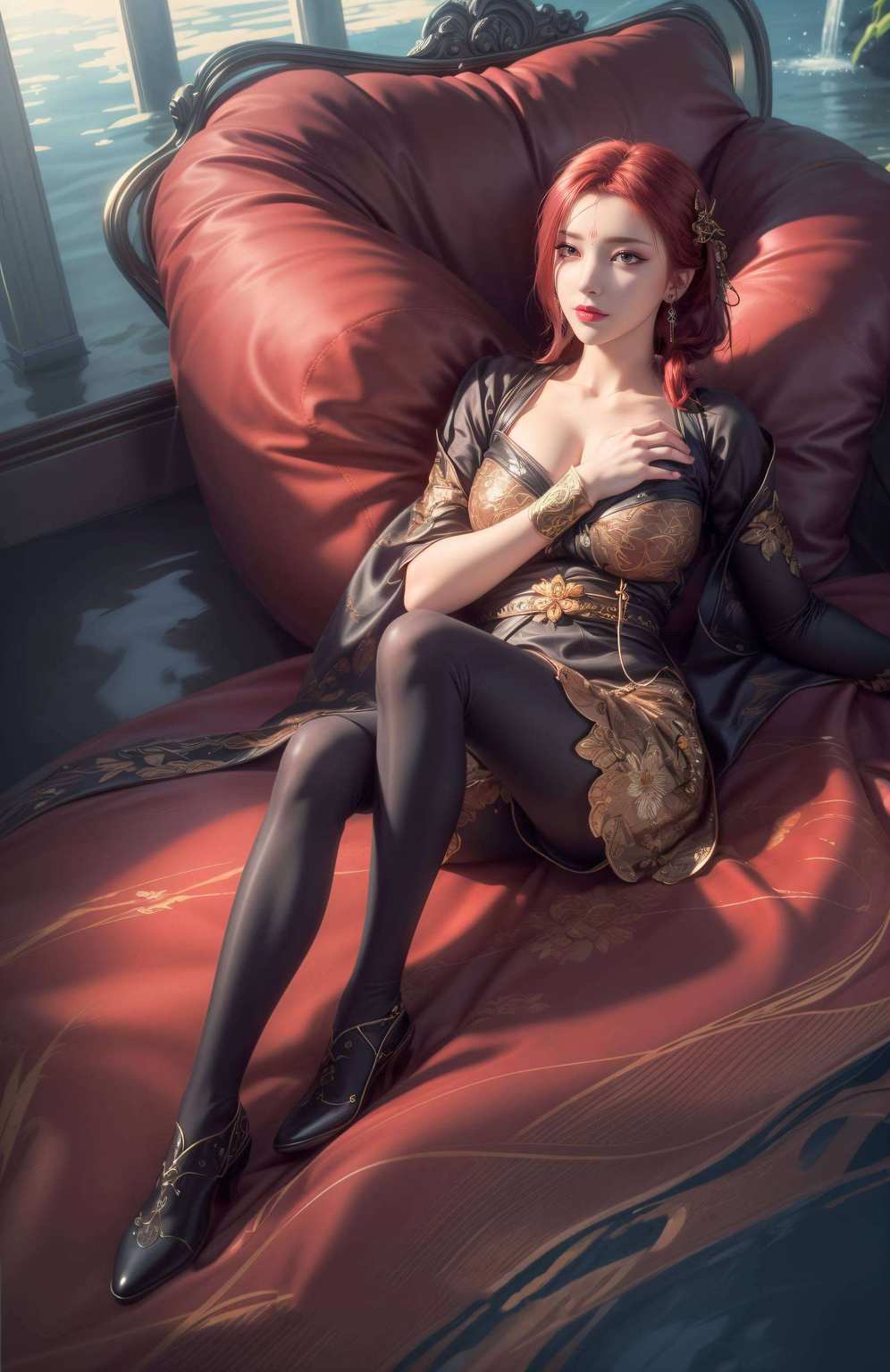 她是国漫中的女神为你的手机增添一抹玄幻色彩