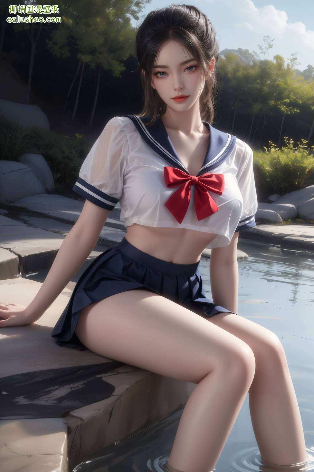 国漫美女其影独舞
