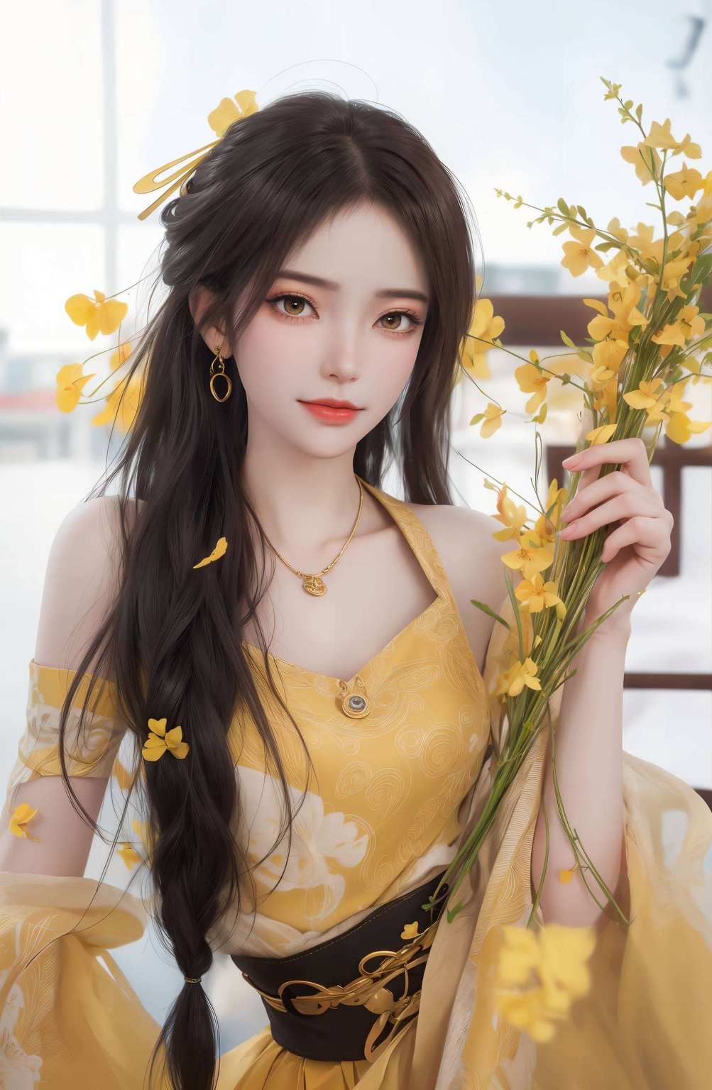 就像是从玄幻世界里走出来的绝世美女保证让你的手机瞬间变身国漫界的颜值担当！想不想看看这位国漫女神的风采？她美得不要不要的