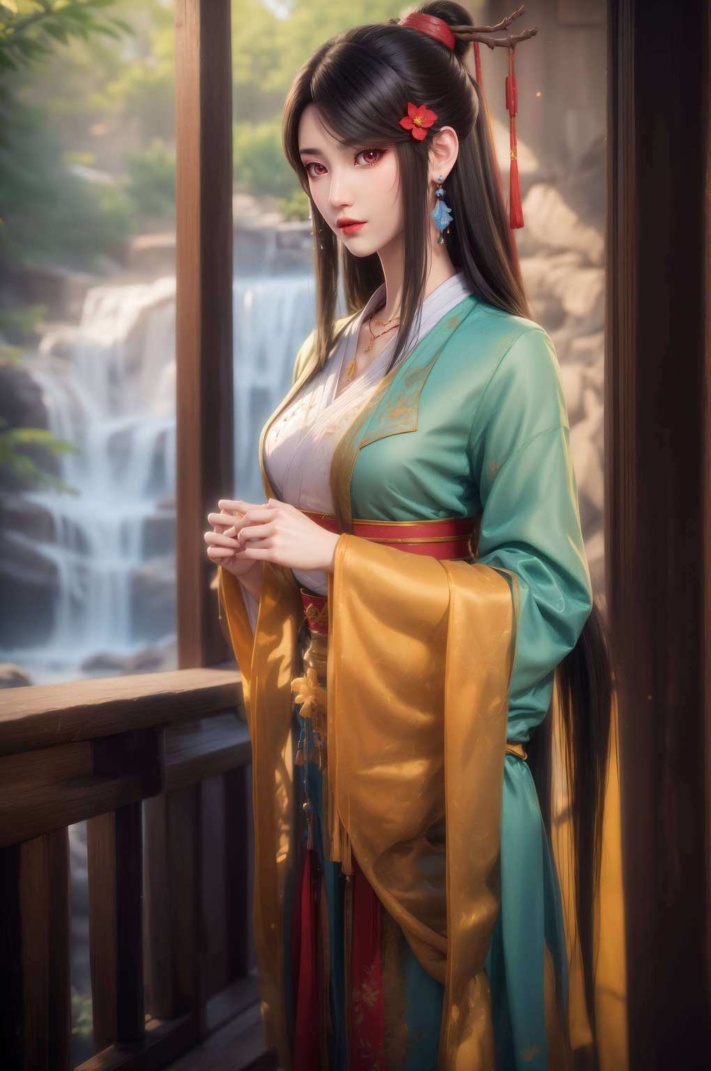 国漫美女夭夭仙子