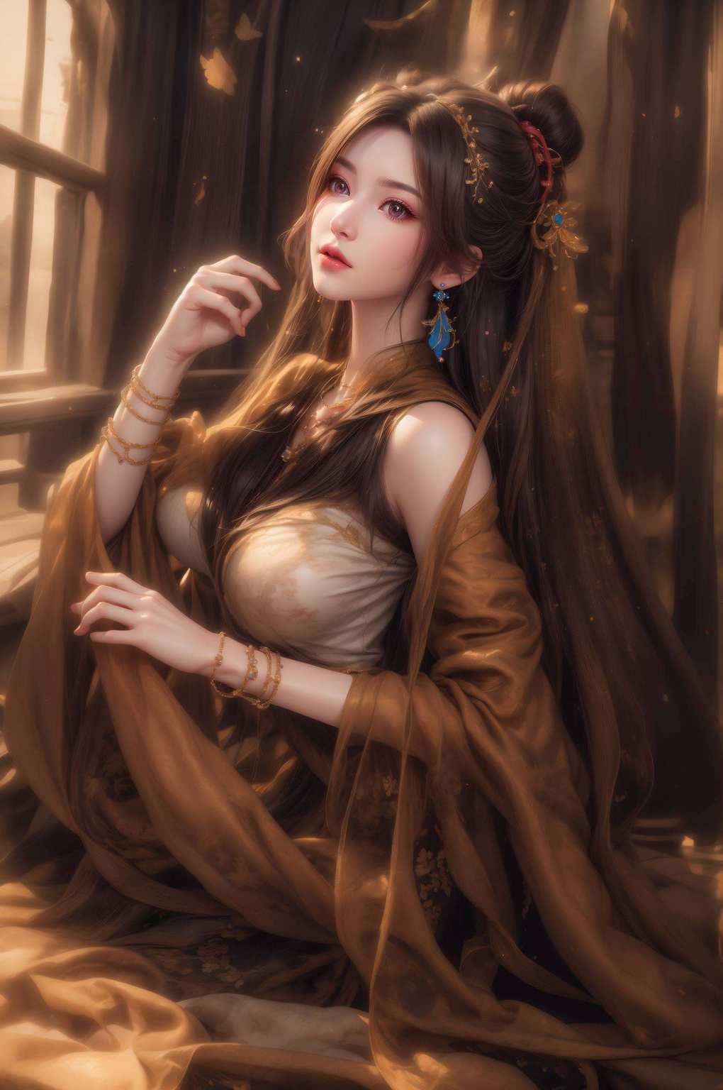 那可是英姿飒爽保证让你的手机壁纸瞬间高大上！夭夭小仙女