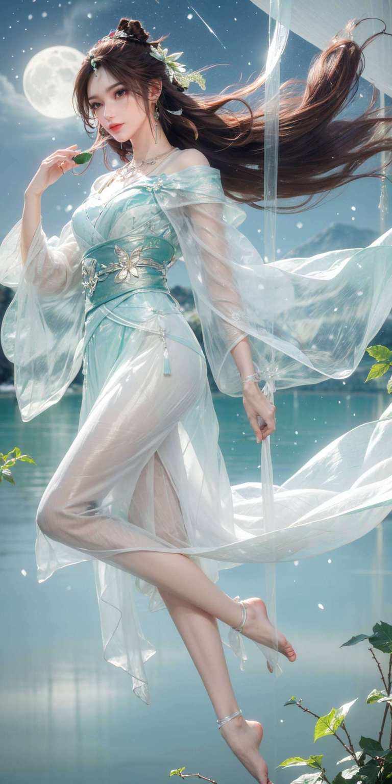 她那高清绝美的壁纸可谓是国漫界的颜值担当
