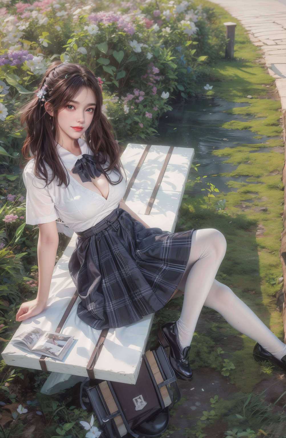 专为Win10打造加上国漫美女的独特韵味