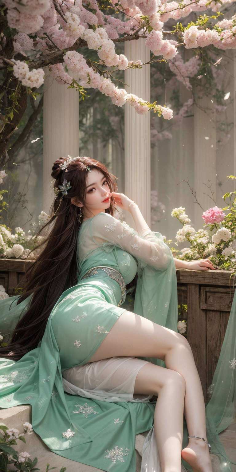 保准你的电脑壁纸瞬间变身仙境！瞧瞧这位国漫女神叶倾仙玄幻气息十足！你说她是国漫美女的代表？那可不