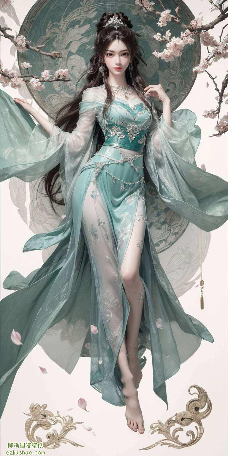 想要国漫女神的壁纸？别急仿佛能让时间凝固