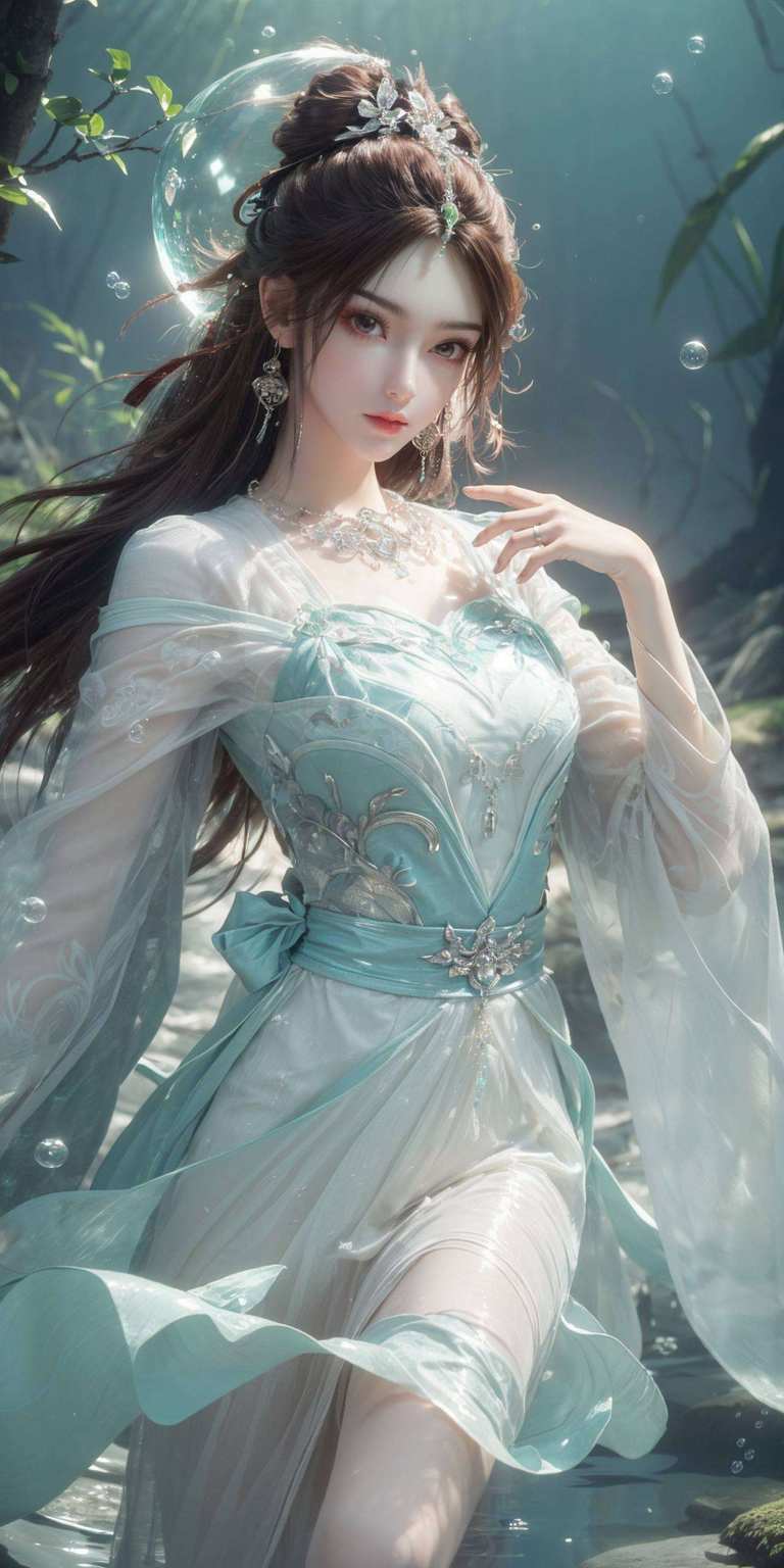 壁上佳人古香氤氲