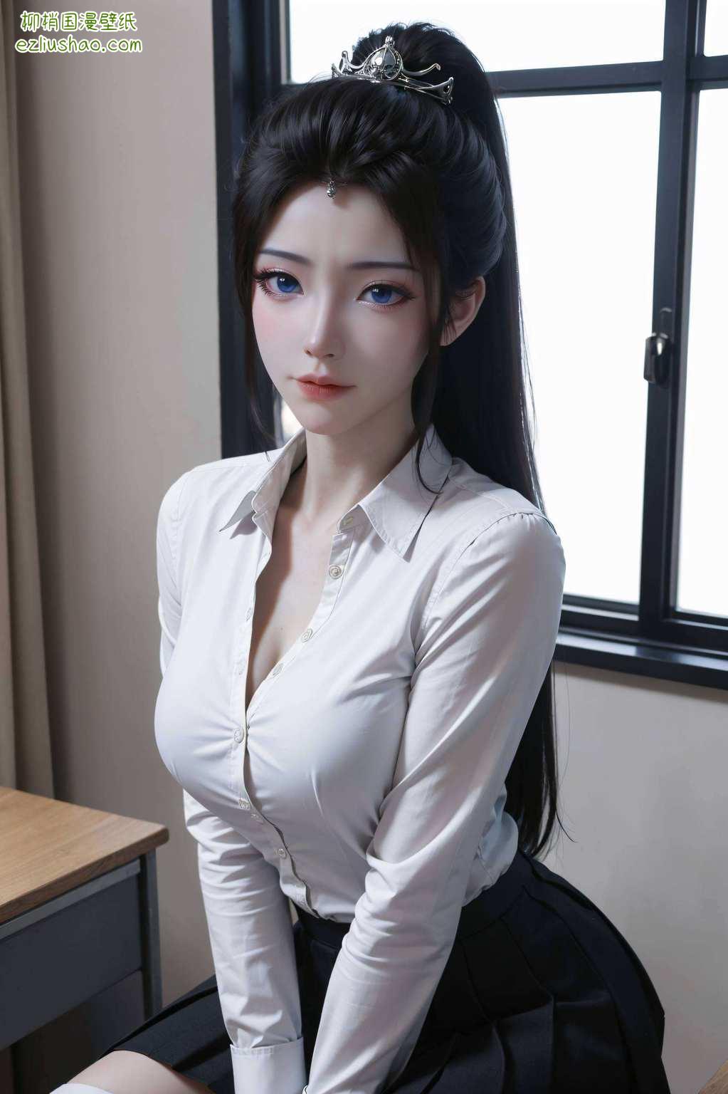 不仅提升了你的平板颜值让你瞬间置身于国漫的世界！这款壁纸可是集齐了国漫壁纸、国漫女神、国漫美女、动漫壁纸、动漫女神、动漫美女等众多标签