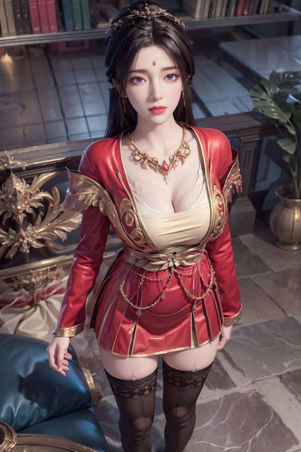 它集合了完美世界、国漫女神、动漫美女的所有精华国漫女神的魅力在这里得到了完美展现