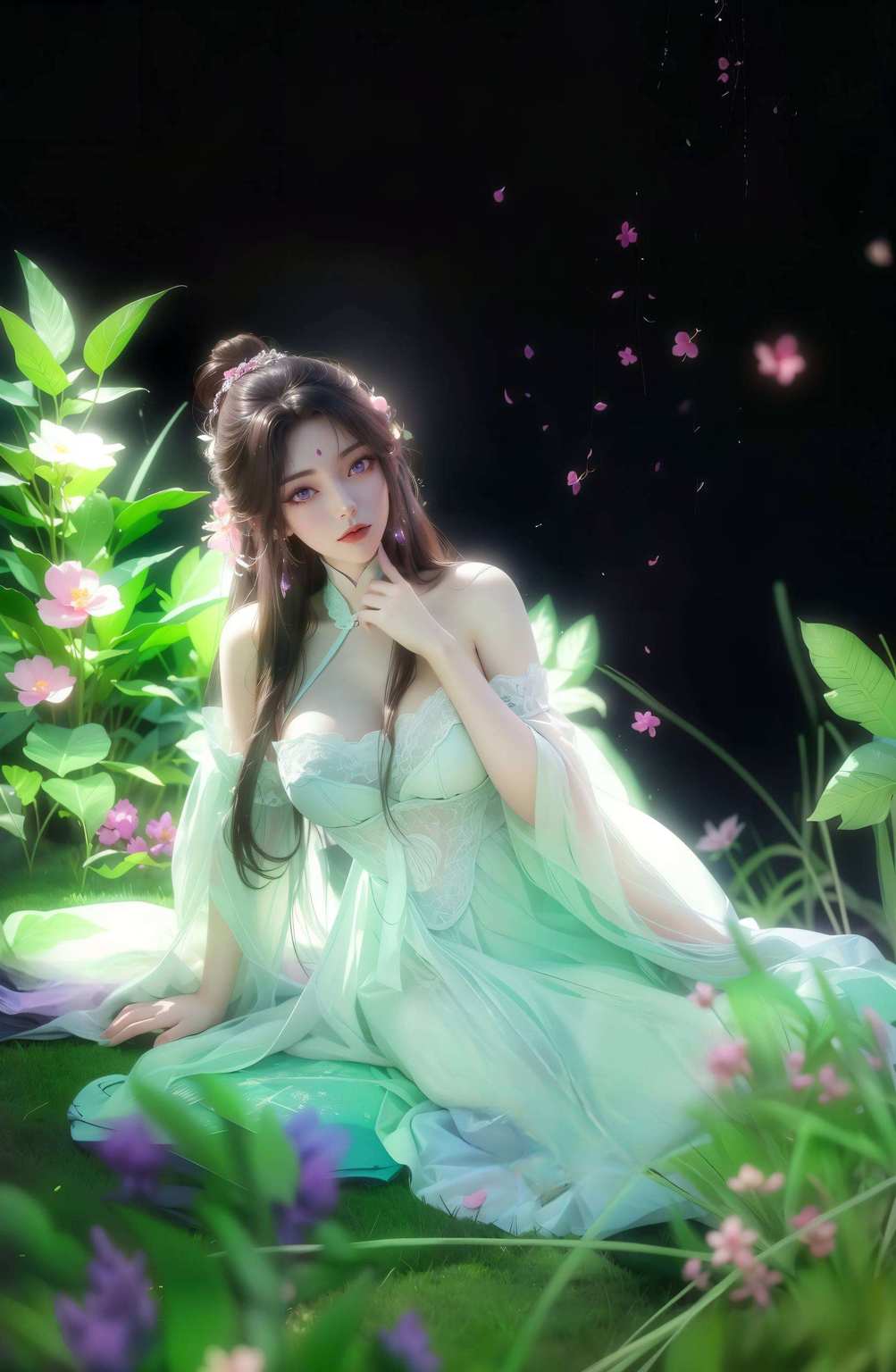 真是美得让人忍不住想抱回家！简直完美世界的福利！想象一下