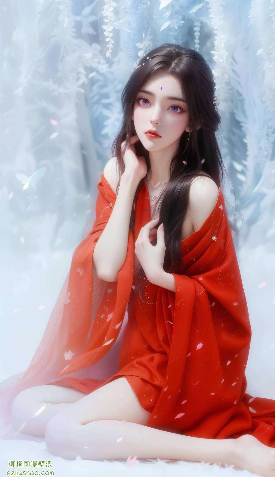 不仅拥有完美的容颜就如同完美世界中的一抹玄幻色彩
