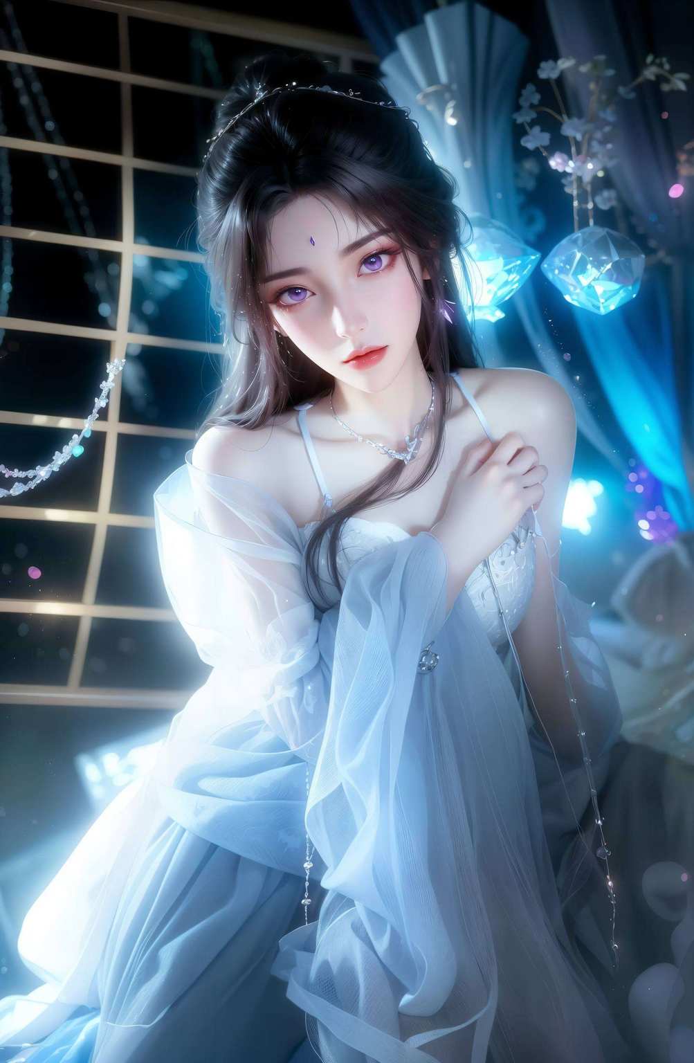 国漫美女翩翩起舞