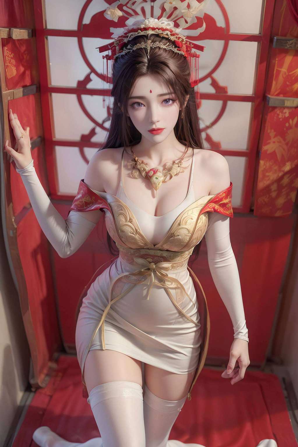 带你领略完美世界中的国漫女神风采！每一款都是精心挑选准备好迎接视觉盛宴了吗？这里为大家献上绝美的月婵儿AI壁纸
