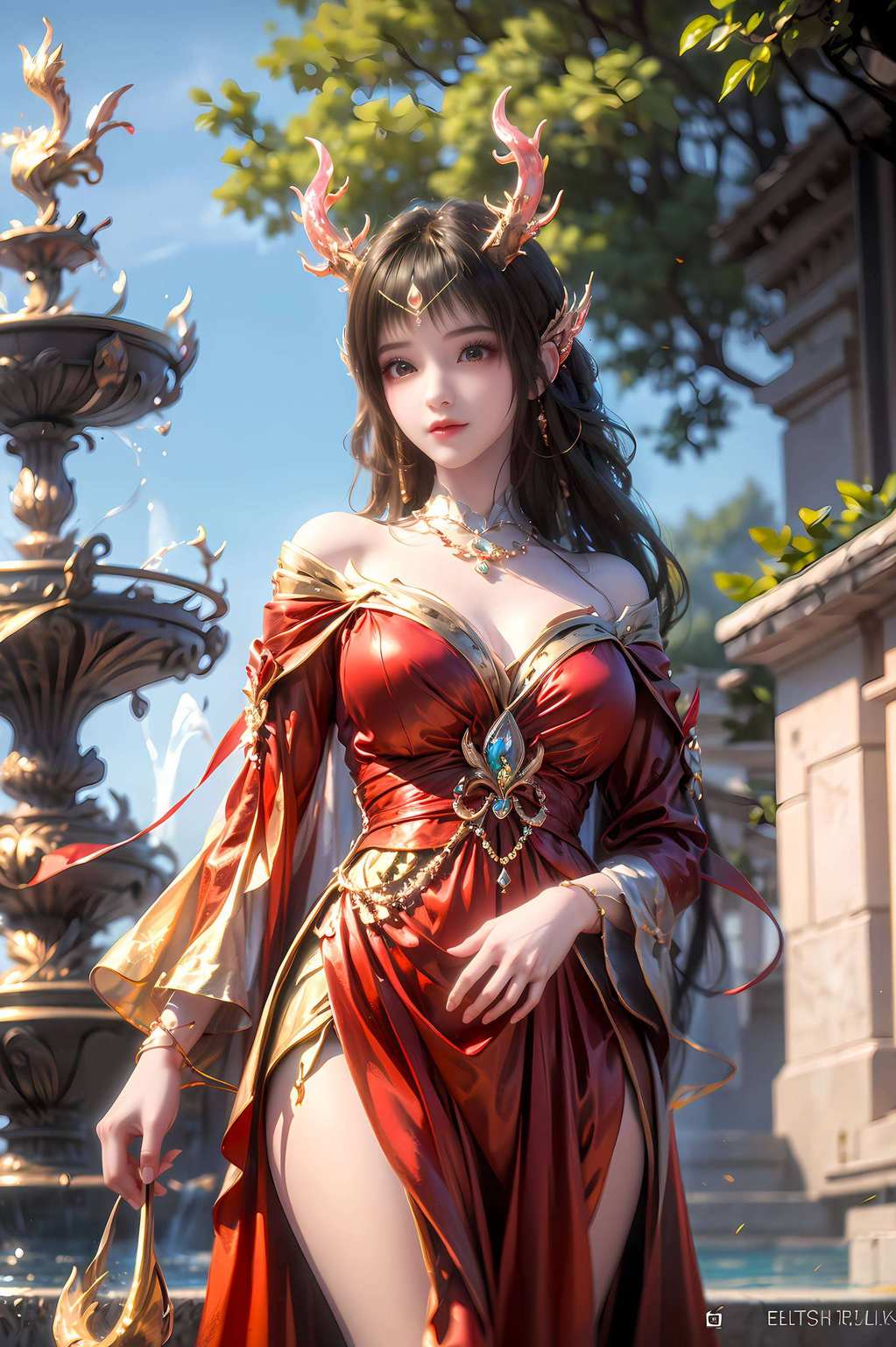 国漫女神、动漫美女成为朋友圈的焦点