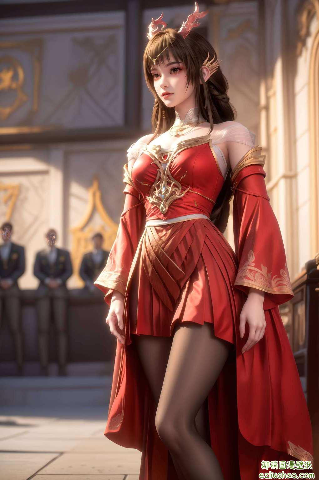 身姿婉约龙渊宫主云落