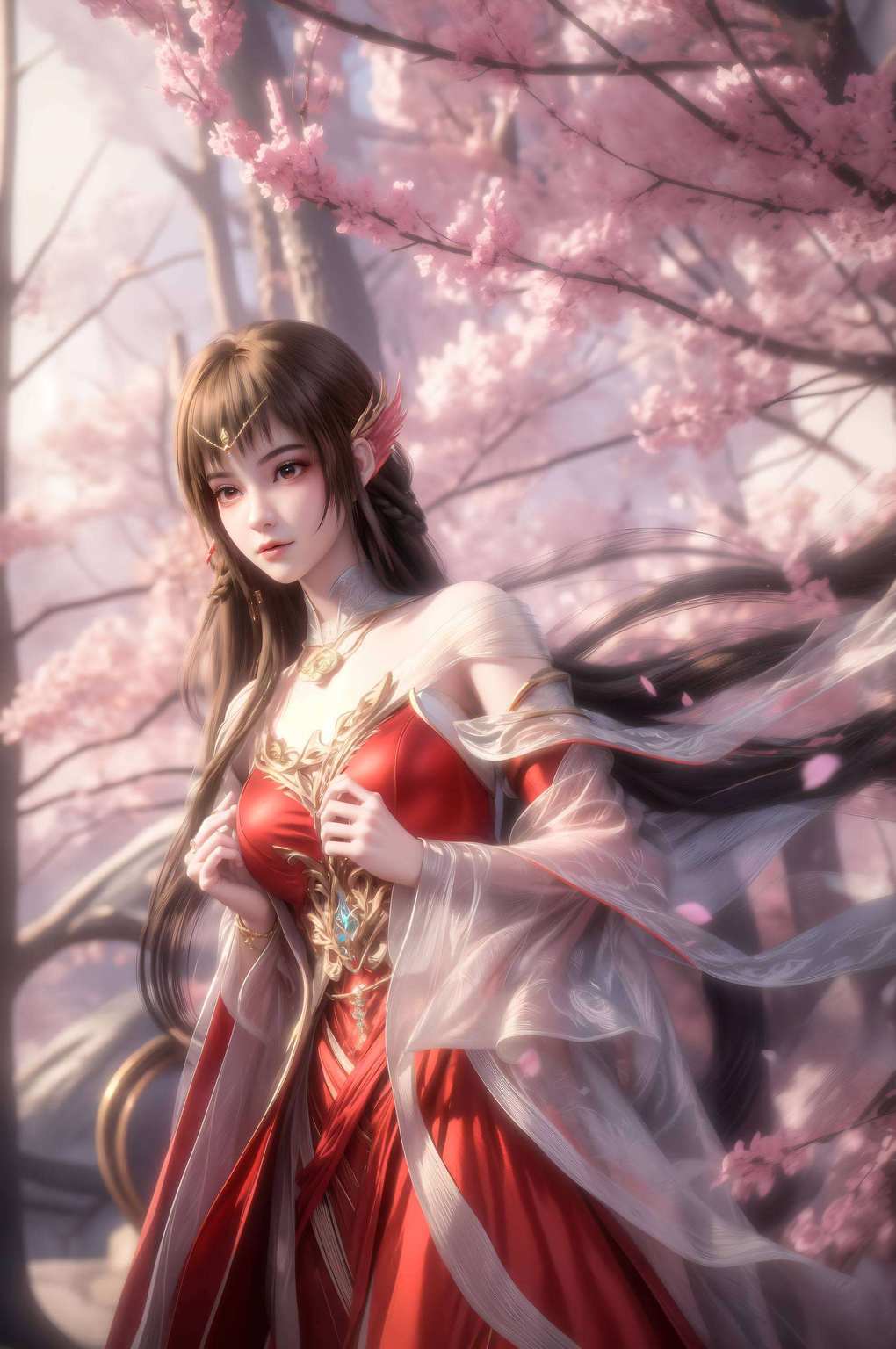 雾起云落的美态她的壁纸