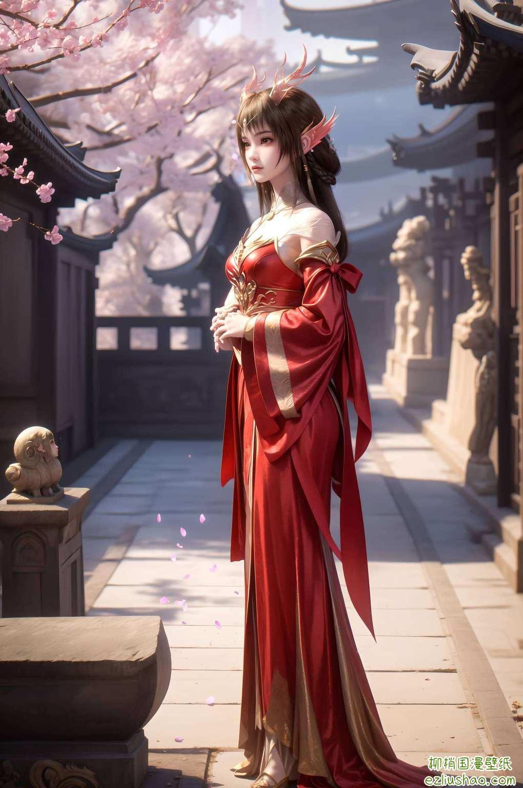 一颦一笑间古香古色尽显
