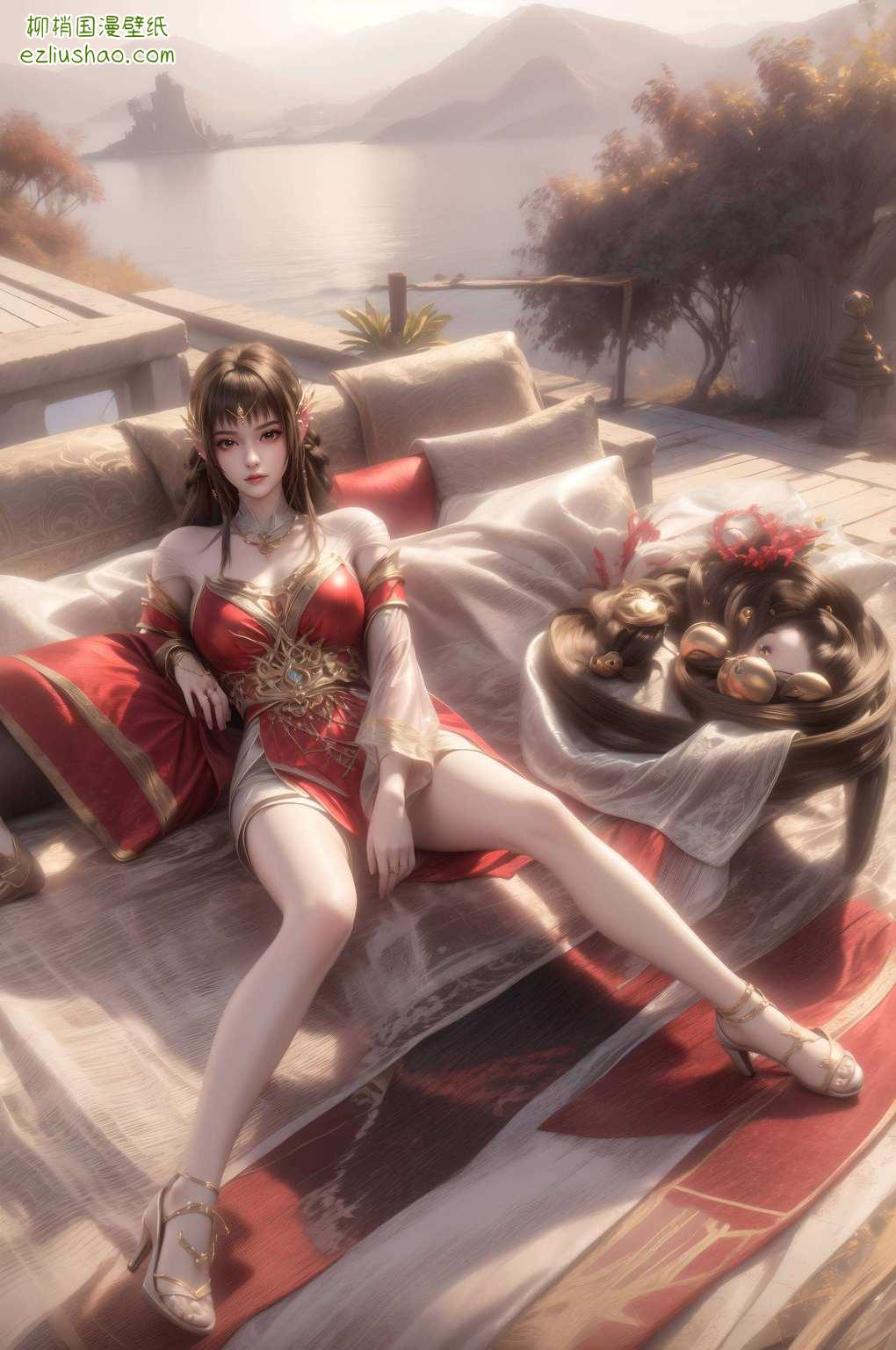 哪一个不是让人一见倾心？🌟

总之每个都是壁画级别的美！而这些国漫女神