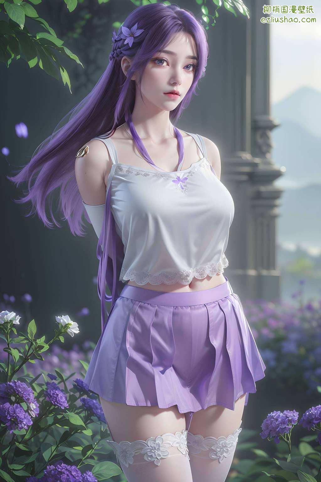 是不是有点小激动呢？快来体验这份玄幻与美少女的完美融合吧专为那些热爱国漫壁纸的小伙伴量身打造
