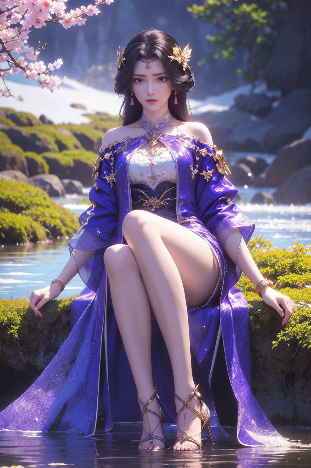 给你的平板添一抹独特风采还是国漫美女的细腻笔触