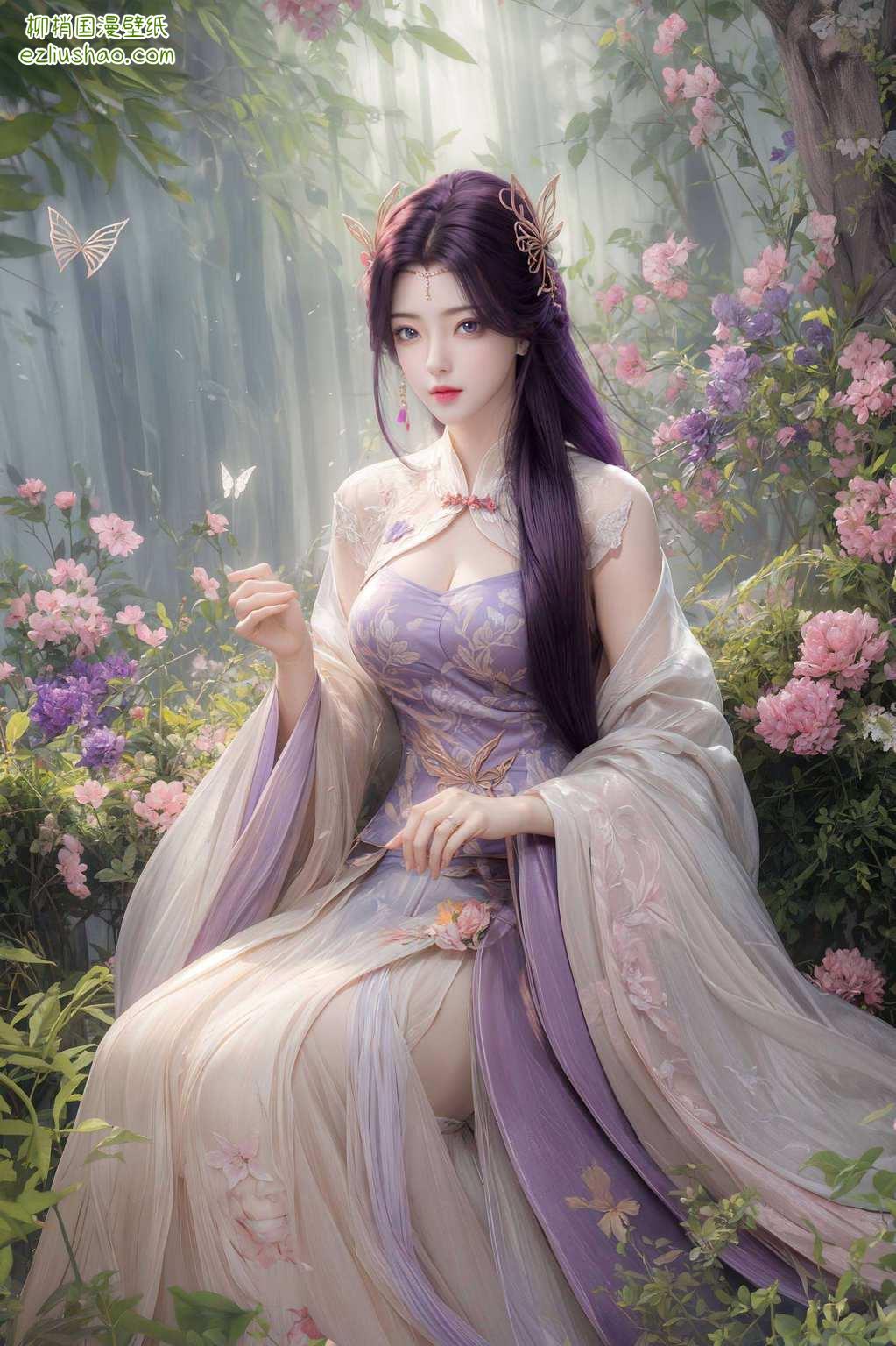 国漫女神云曦的美貌和魅力瞬间霸屏！不管是动漫迷还是国漫粉ins风极简设计