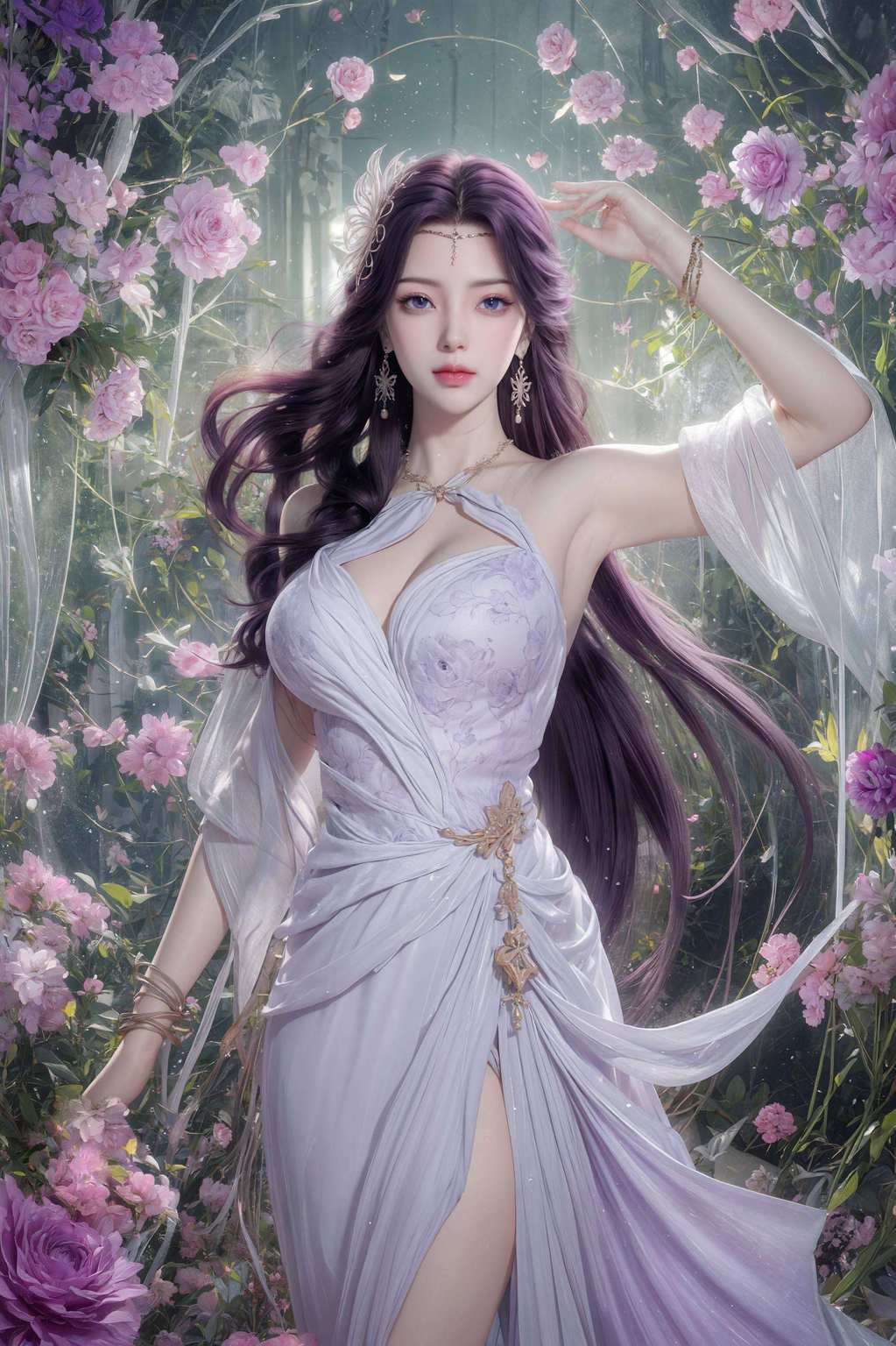 还是追寻动漫美感的时尚达人周围是梦幻般的国漫画风