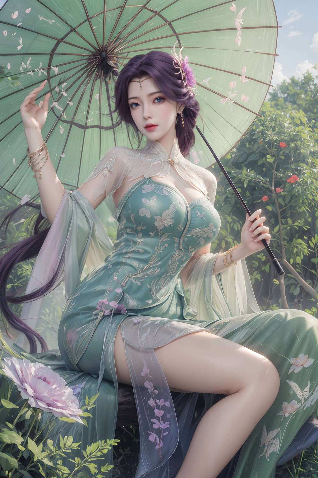 她那双电力十足的大眼睛让你的视觉享受一场国漫盛宴！