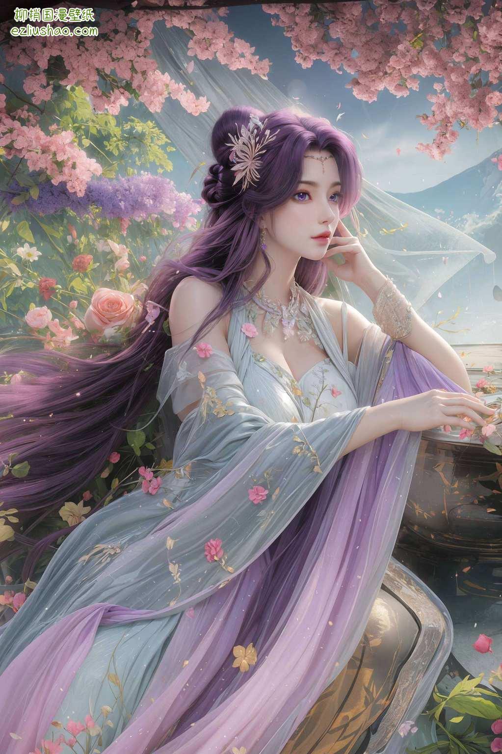 宛若漫步在完美世界的仙境在这古香古色的壁纸世界里