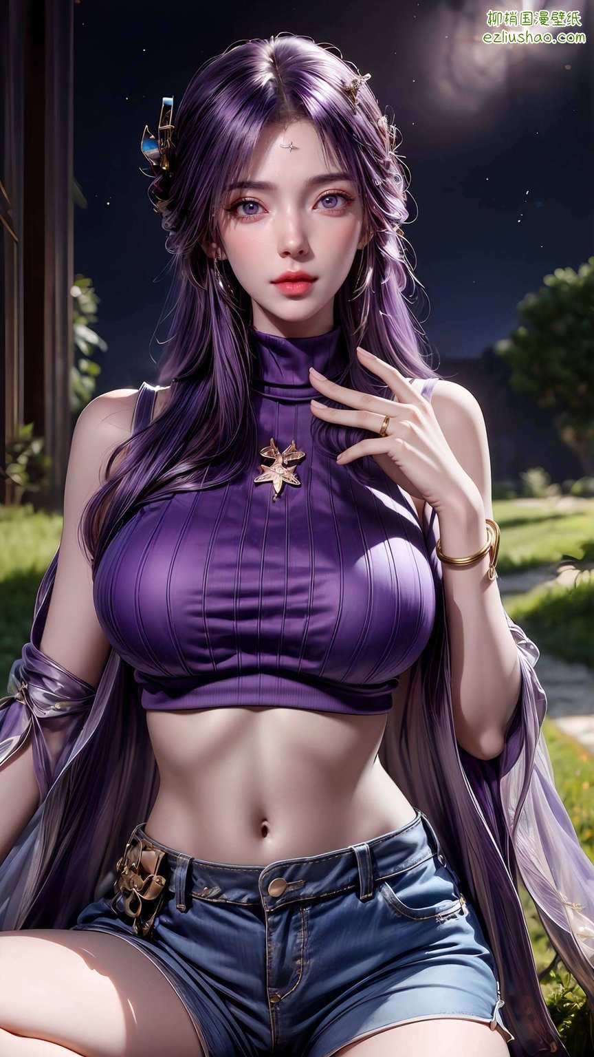 还成为了古香古色的壁纸新宠石云曦的美貌与力量并存