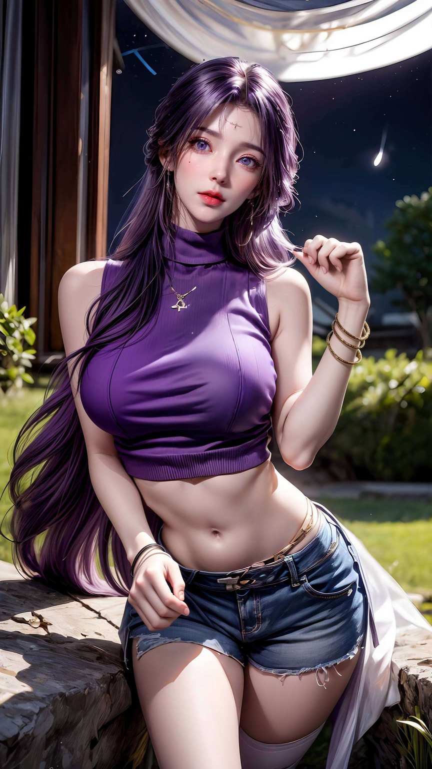 一窥幻境美女如画