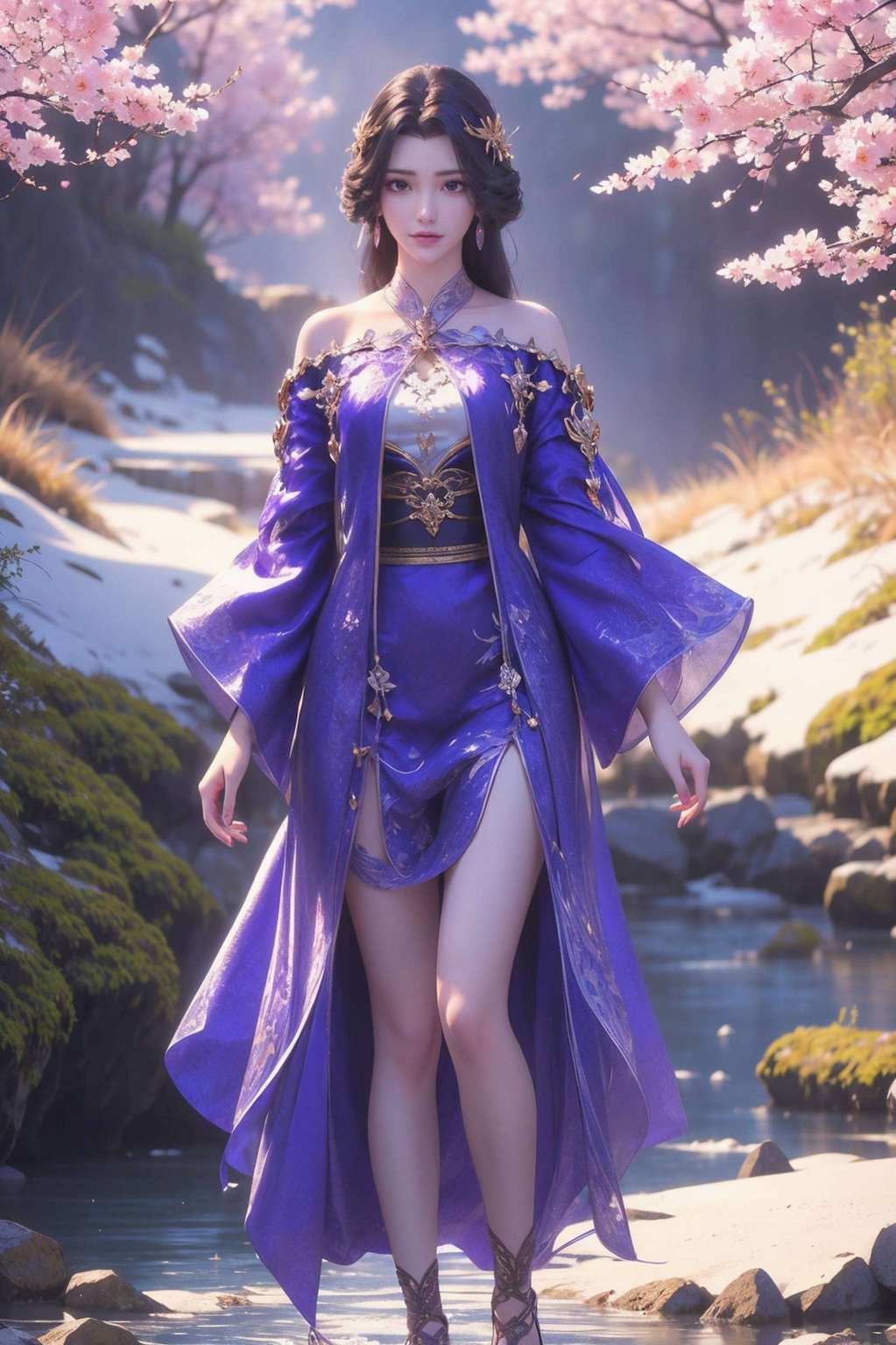 壁纸间流转的是玄幻的浪漫与古典的韵味云曦女神