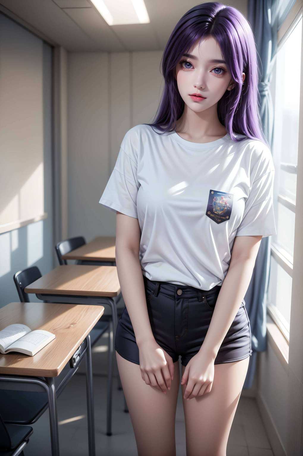 她的身影如梦似幻让人一见倾心