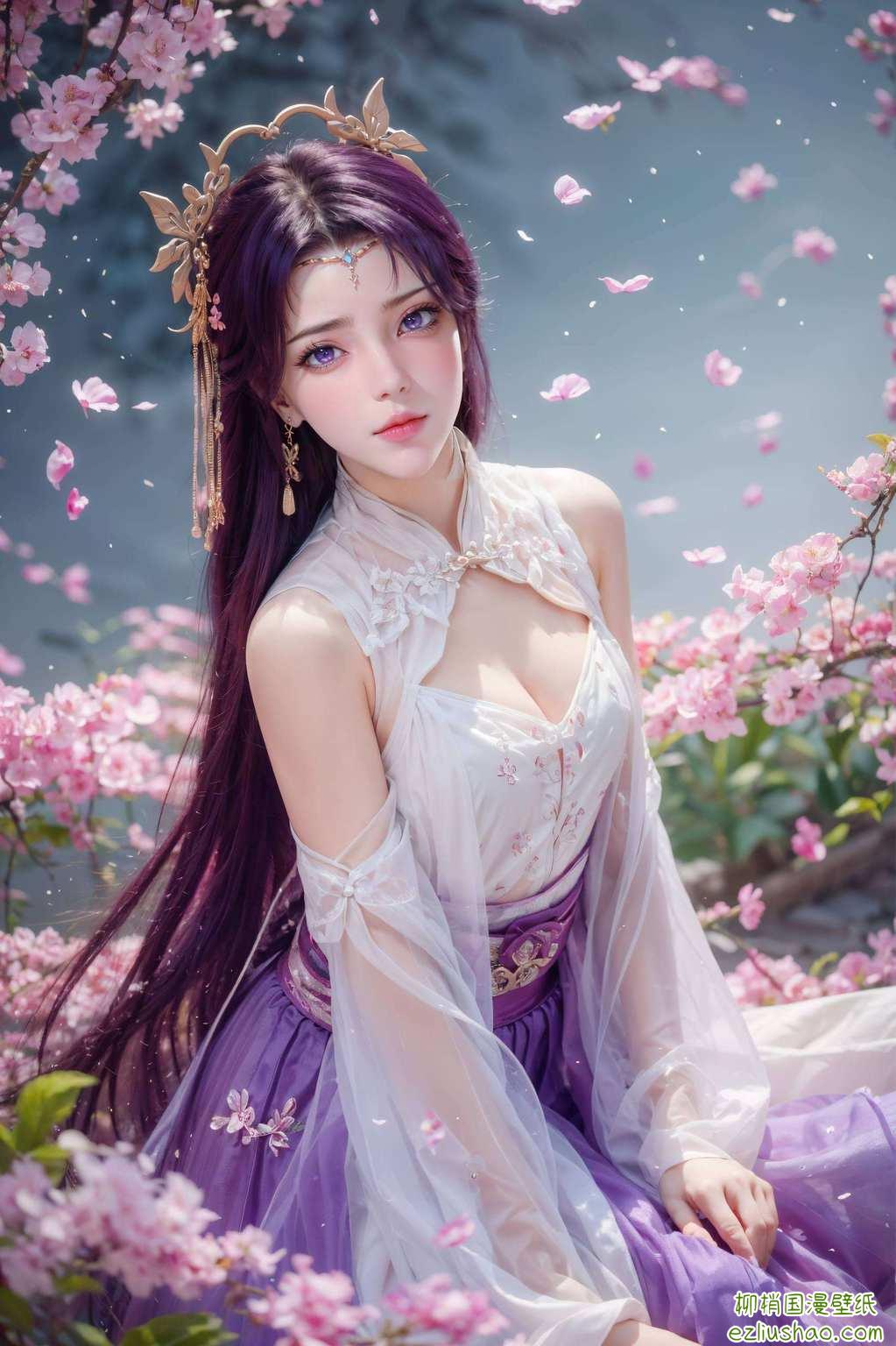 她是国漫中的绝世美女优雅而古典